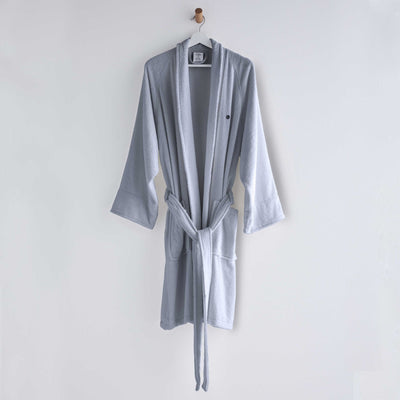 Clean Design Home Low Lint Terry Super Soft 100% Cotton Bath Robe