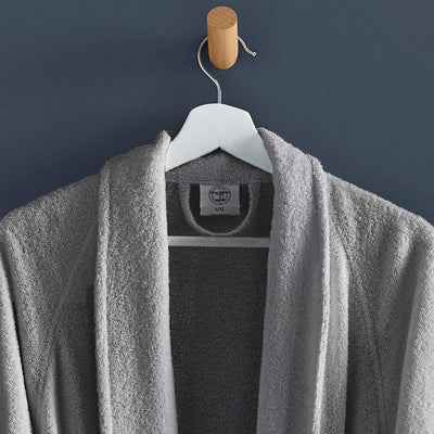Clean Design Home Low Lint Terry Super Soft 100% Cotton Bath Robe