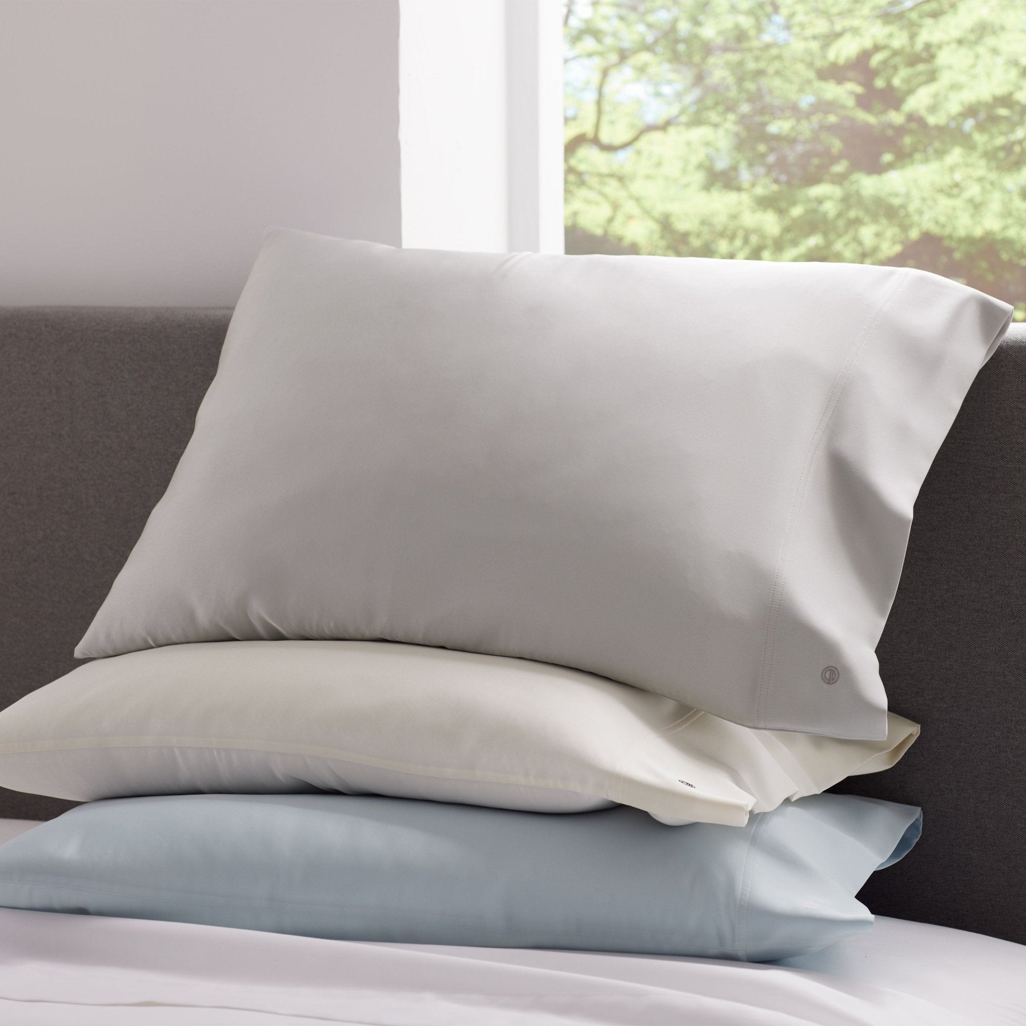 Clean Design Home Satin Standard Pillowcase Pair