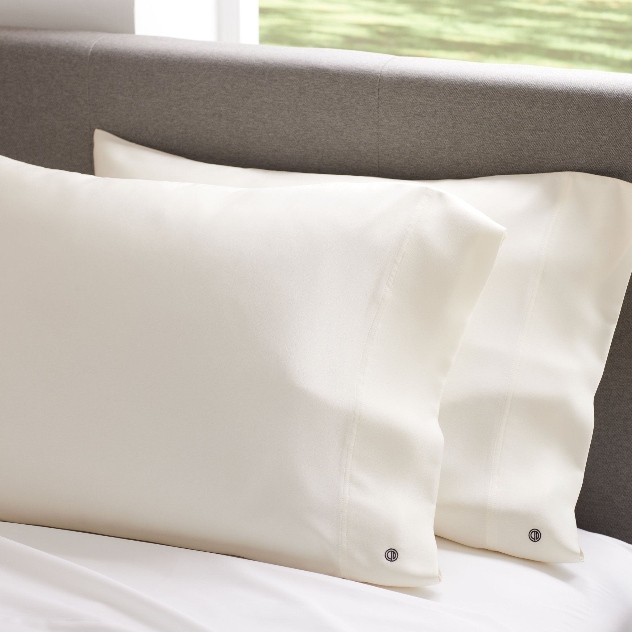 Clean Design Home Satin Standard Pillowcase Pair