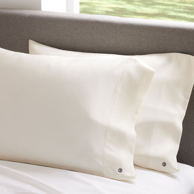 Clean Design Home Satin Standard Pillowcase Pair