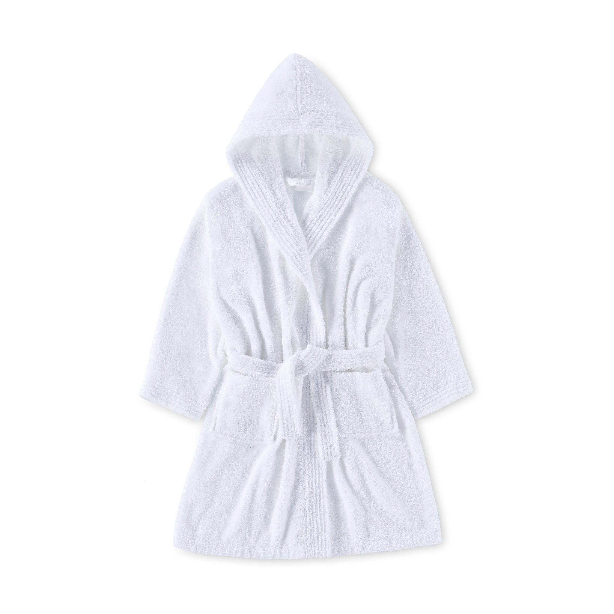 Clean Design Home Youth Hooded 100% Cotton Bath Robe