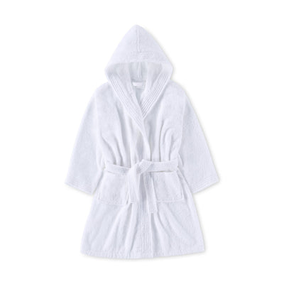 Clean Design Home Youth Hooded 100% Cotton Bath Robe