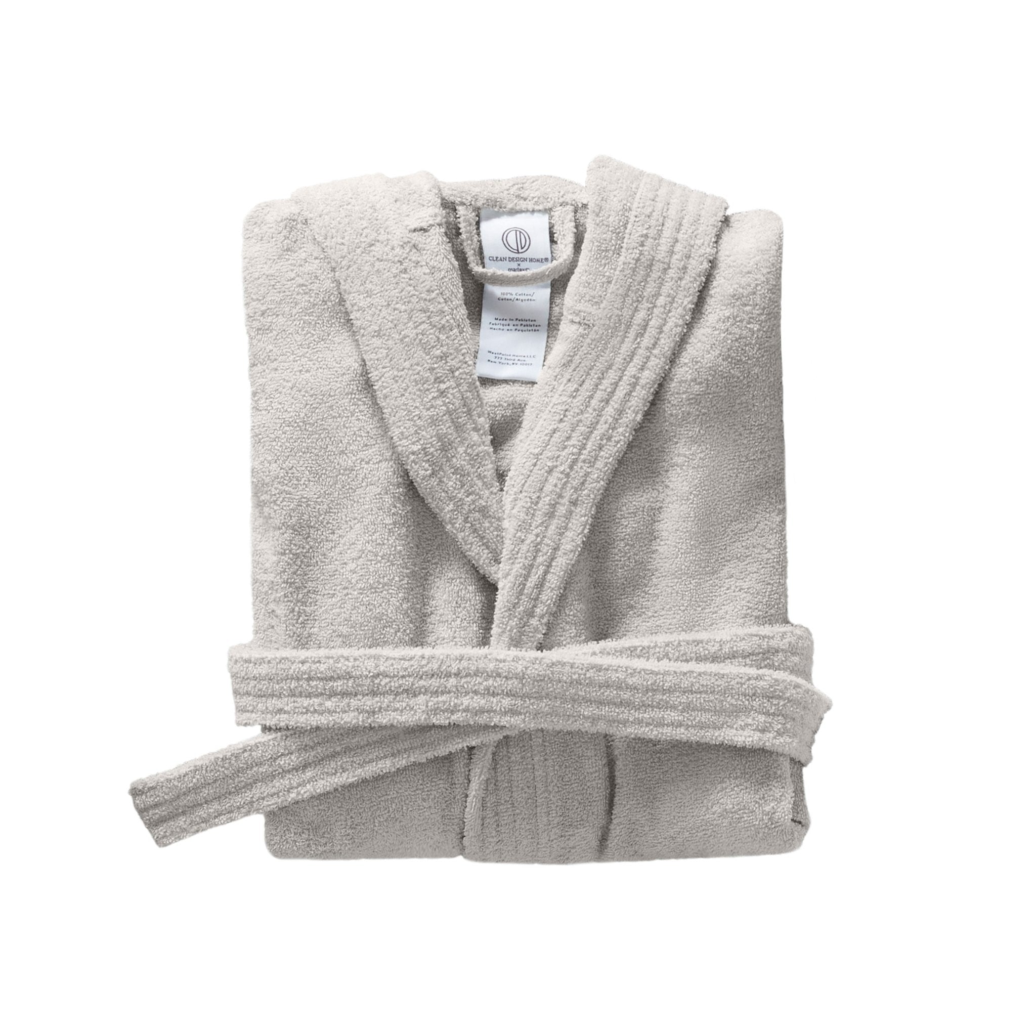 Clean Design Home Youth Hooded 100% Cotton Bath Robe