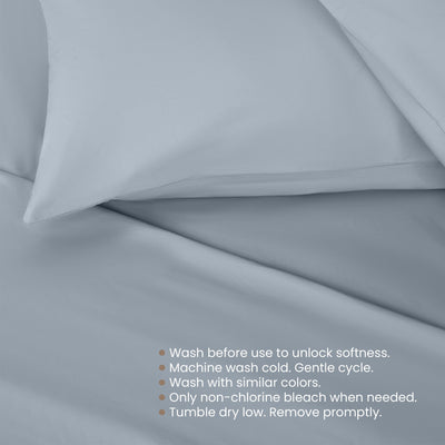 EcoPure Comfort Wash Soft 100% Cotton Collection Sheet Set