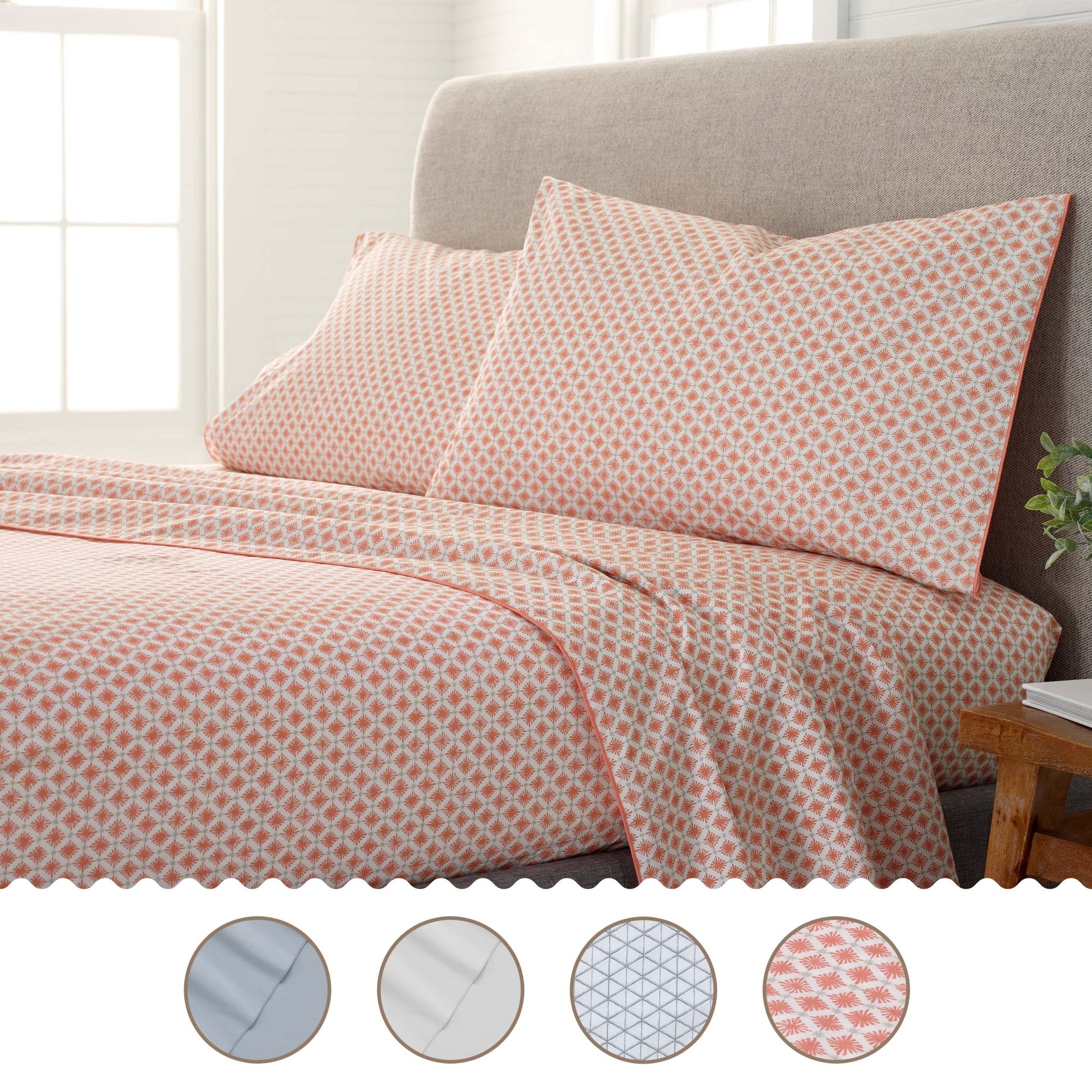 EcoPure Comfort Wash Soft 100% Cotton Collection Sheet Set