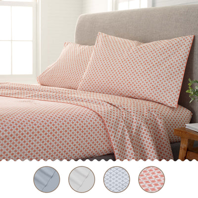 EcoPure Comfort Wash Soft 100% Cotton Collection Sheet Set