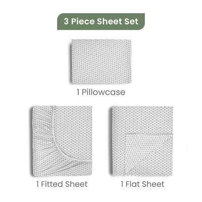 EcoPure Comfort Wash Soft 100% Cotton Collection Sheet Set