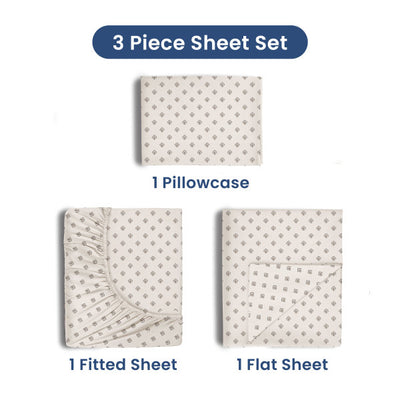 Martex 225 Thread Count Soft Wrinkle Resistant Sheet Set