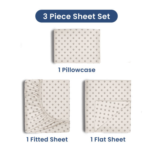 Martex 225 Thread Count Soft Wrinkle Resistant Sheet Set