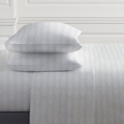 Lemon Tree Leilani Full Gray Sheet Set