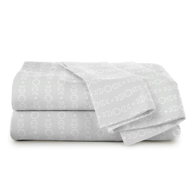Lemon Tree Leilani Full Gray Sheet Set