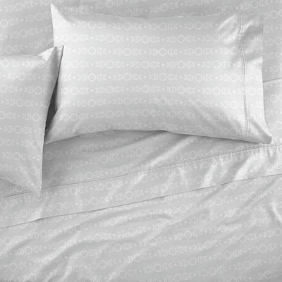 Lemon Tree Leilani Full Gray Sheet Set