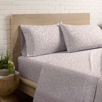 Lemon Tree Twyla Twin Lilac Sheet Set