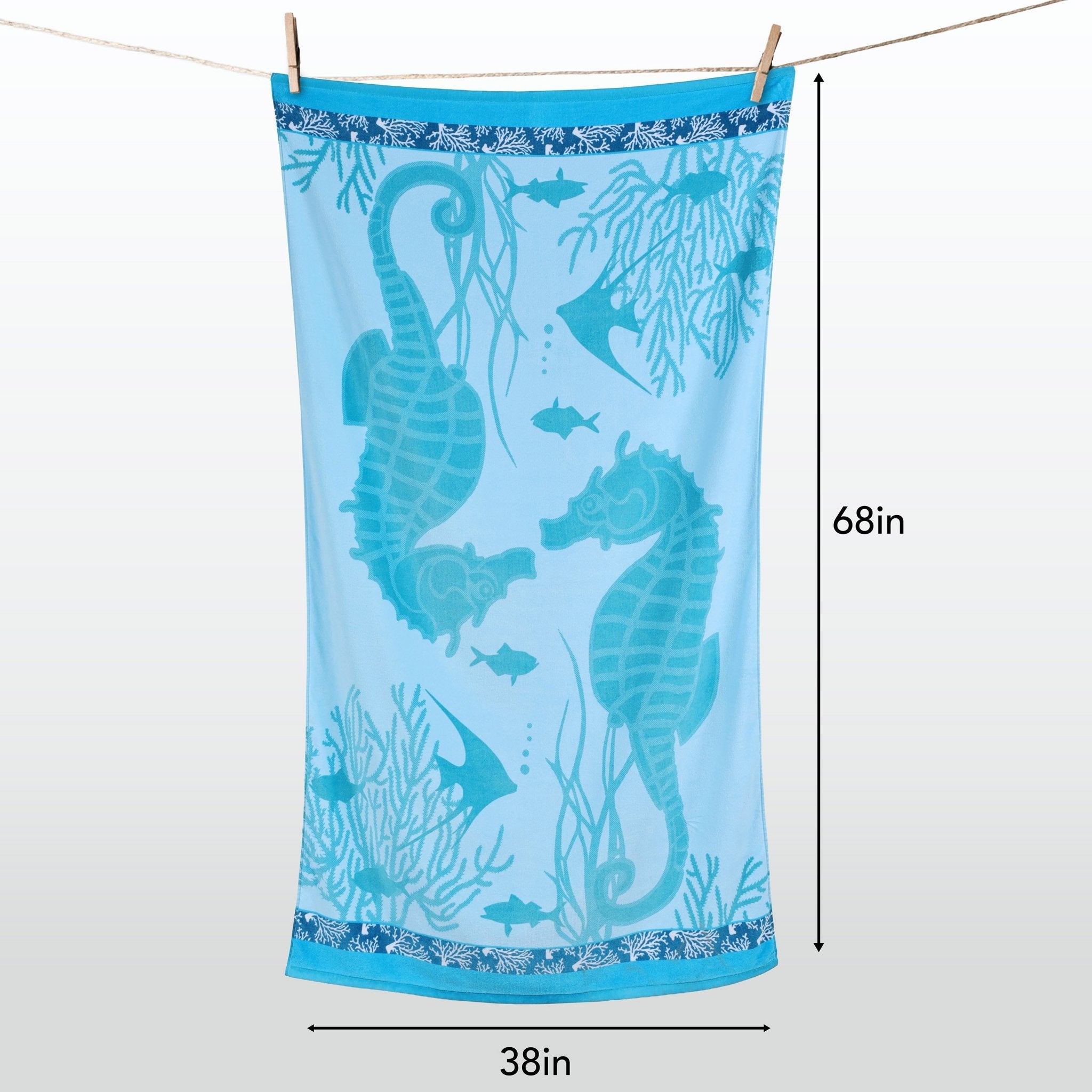 Martex 100% Cotton Printed Beach Towels