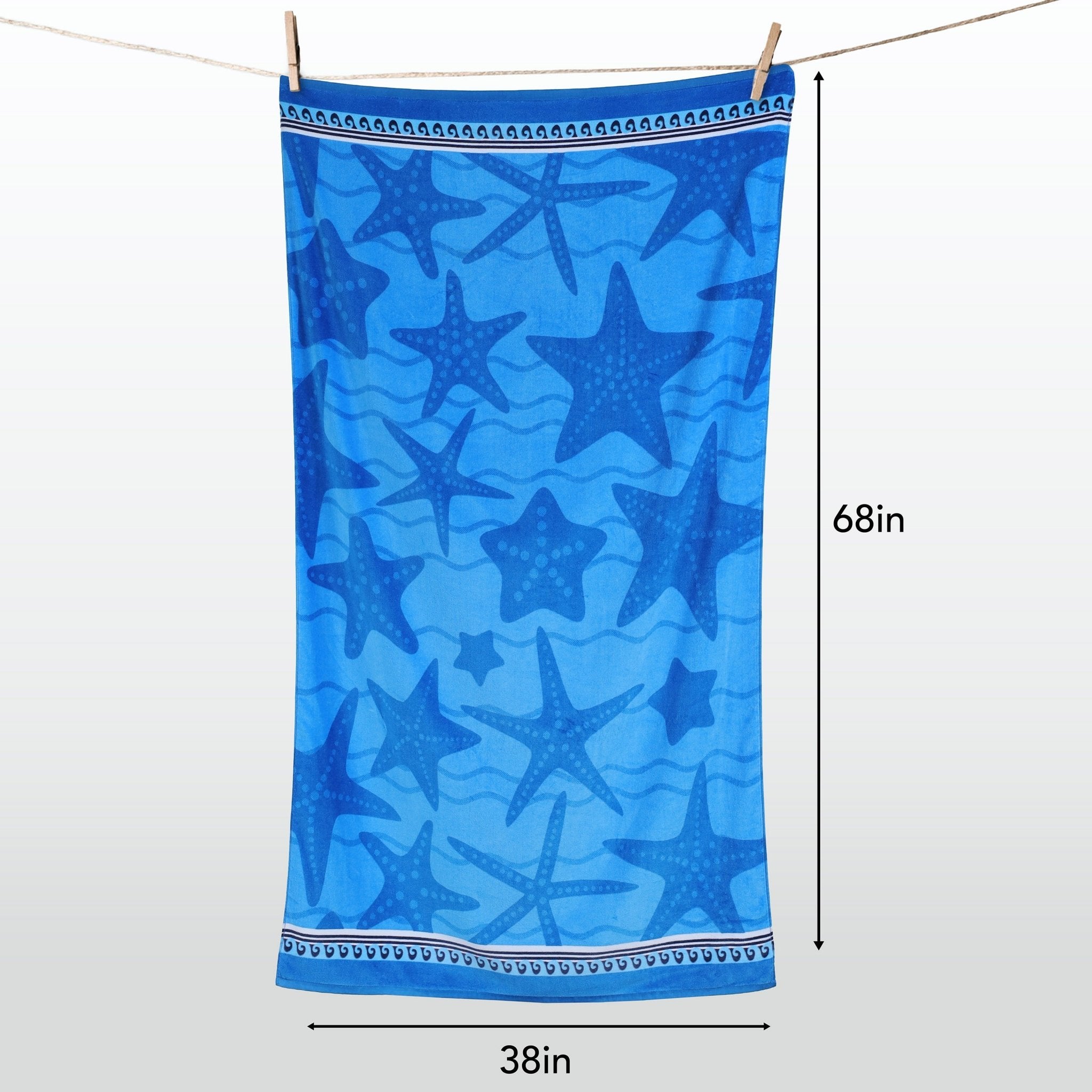 Martex 100% Cotton Printed Beach Towels