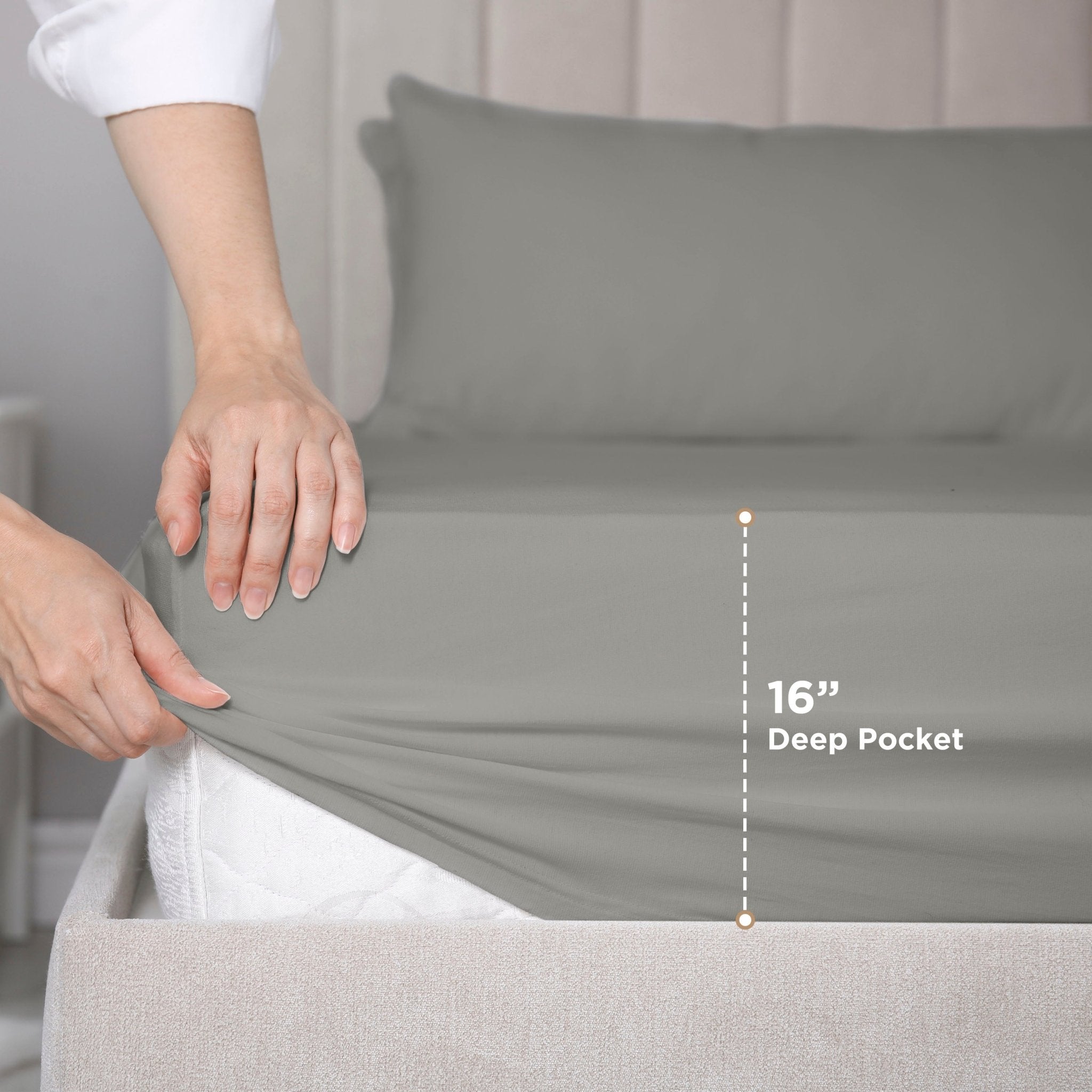 Martex 100% Luxury Supima Cotton 700 Thread Count Solid Sheet Set