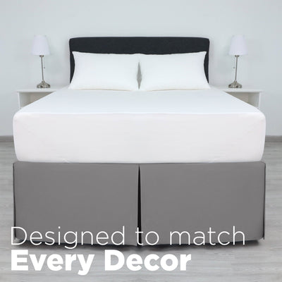 Martex 21-inch Drop Extra Long Solid Bed Skirt