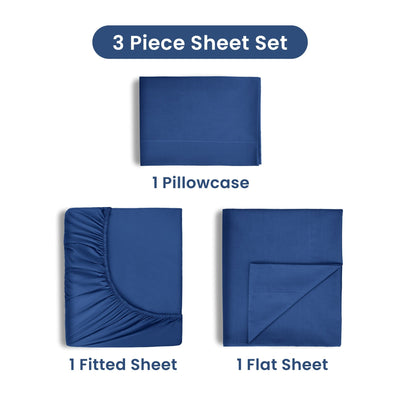 Martex 225 Thread Count Soft Wrinkle Resistant Sheet Set