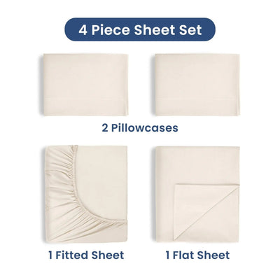 Martex 225 Thread Count Soft Wrinkle Resistant Sheet Set