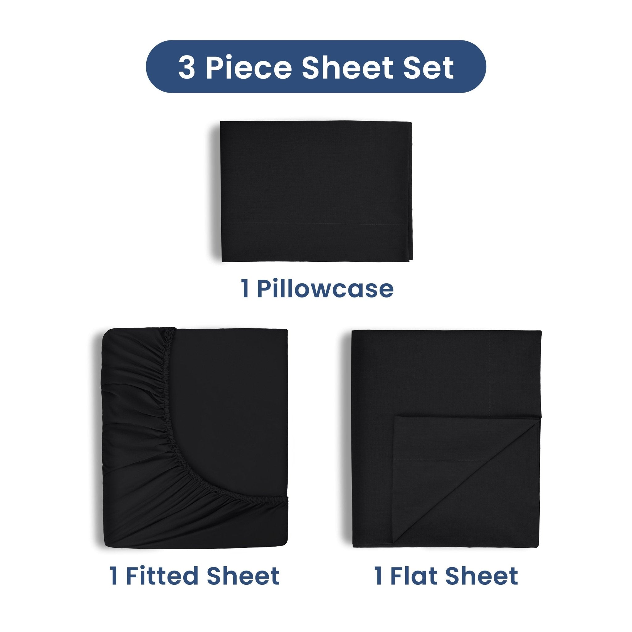 Martex 225 Thread Count Soft Wrinkle Resistant Sheet Set