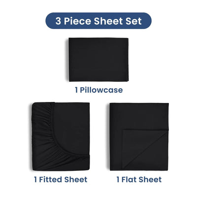 Martex 225 Thread Count Soft Wrinkle Resistant Sheet Set