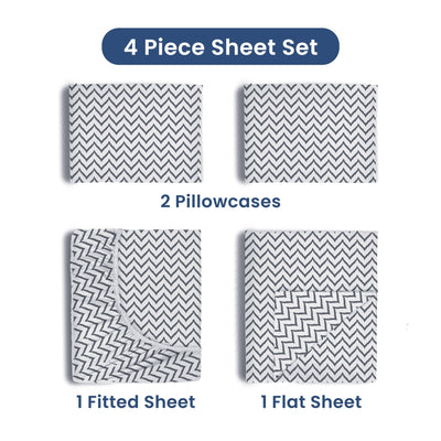 Martex 225 Thread Count Soft Wrinkle Resistant Sheet Set