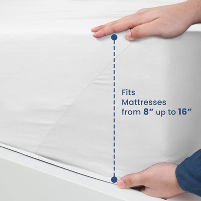 Martex 225 Thread Count Soft Wrinkle Resistant Sheet Set