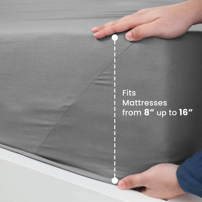 Martex 225 Thread Count Soft Wrinkle Resistant Sheet Set