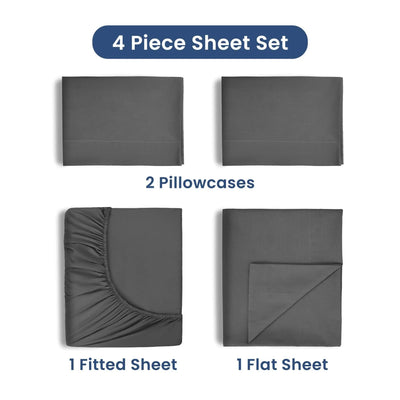 Martex 225 Thread Count Soft Wrinkle Resistant Sheet Set