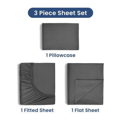 Martex 225 Thread Count Soft Wrinkle Resistant Sheet Set