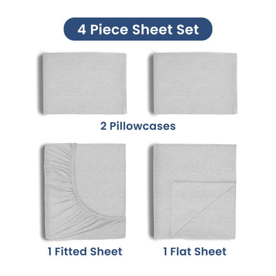 Martex 225 Thread Count Soft Wrinkle Resistant Sheet Set