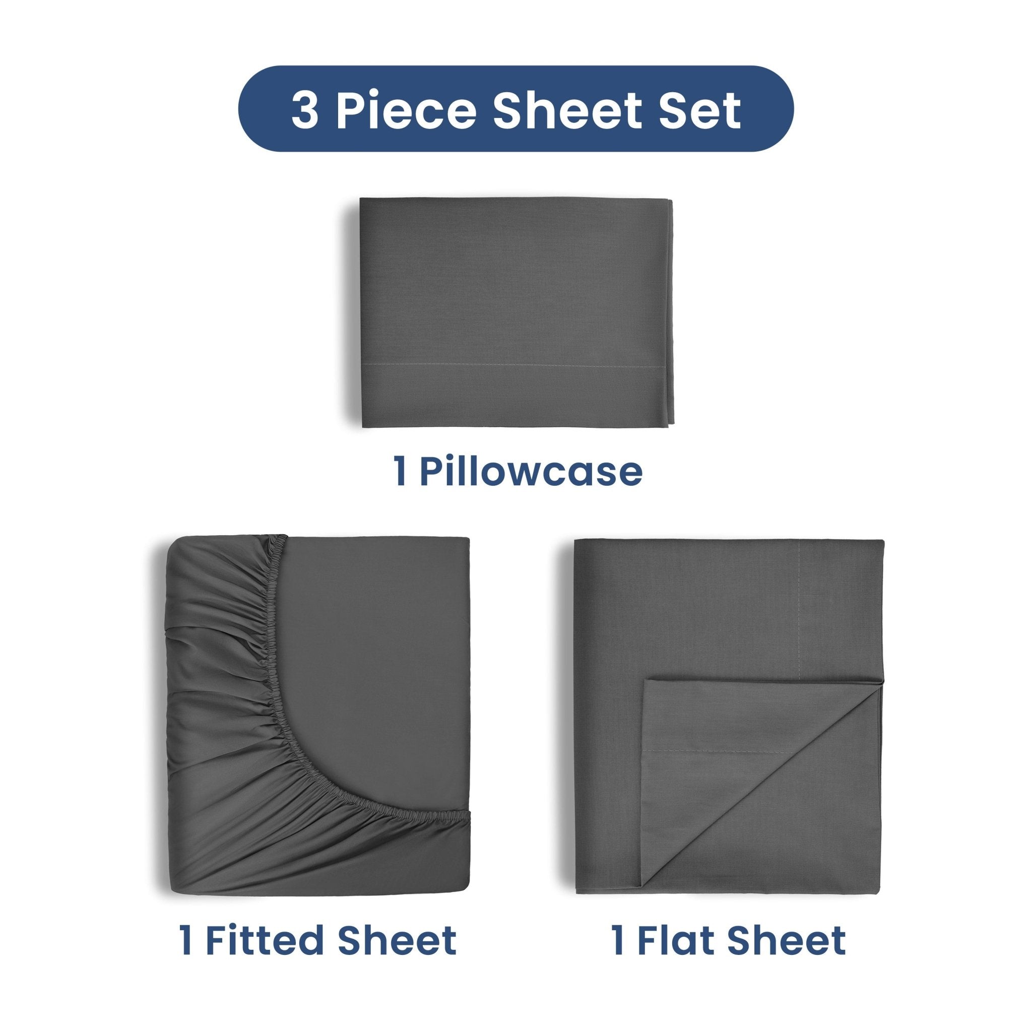 Martex 225 Thread Count Soft Wrinkle Resistant Sheet Set