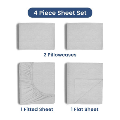 Martex 225 Thread Count Soft Wrinkle Resistant Sheet Set