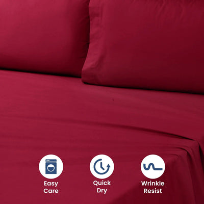 Martex 225 Thread Count Soft Wrinkle Resistant Sheet Set
