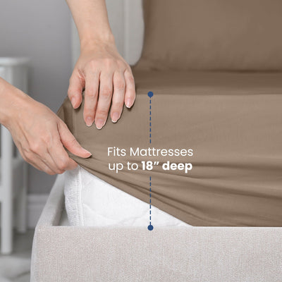 Martex 400 Thread Count 100% Cotton Solid Sheet Set