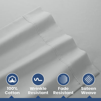 Martex 400 Thread Count 100% Cotton Solid Sheet Set