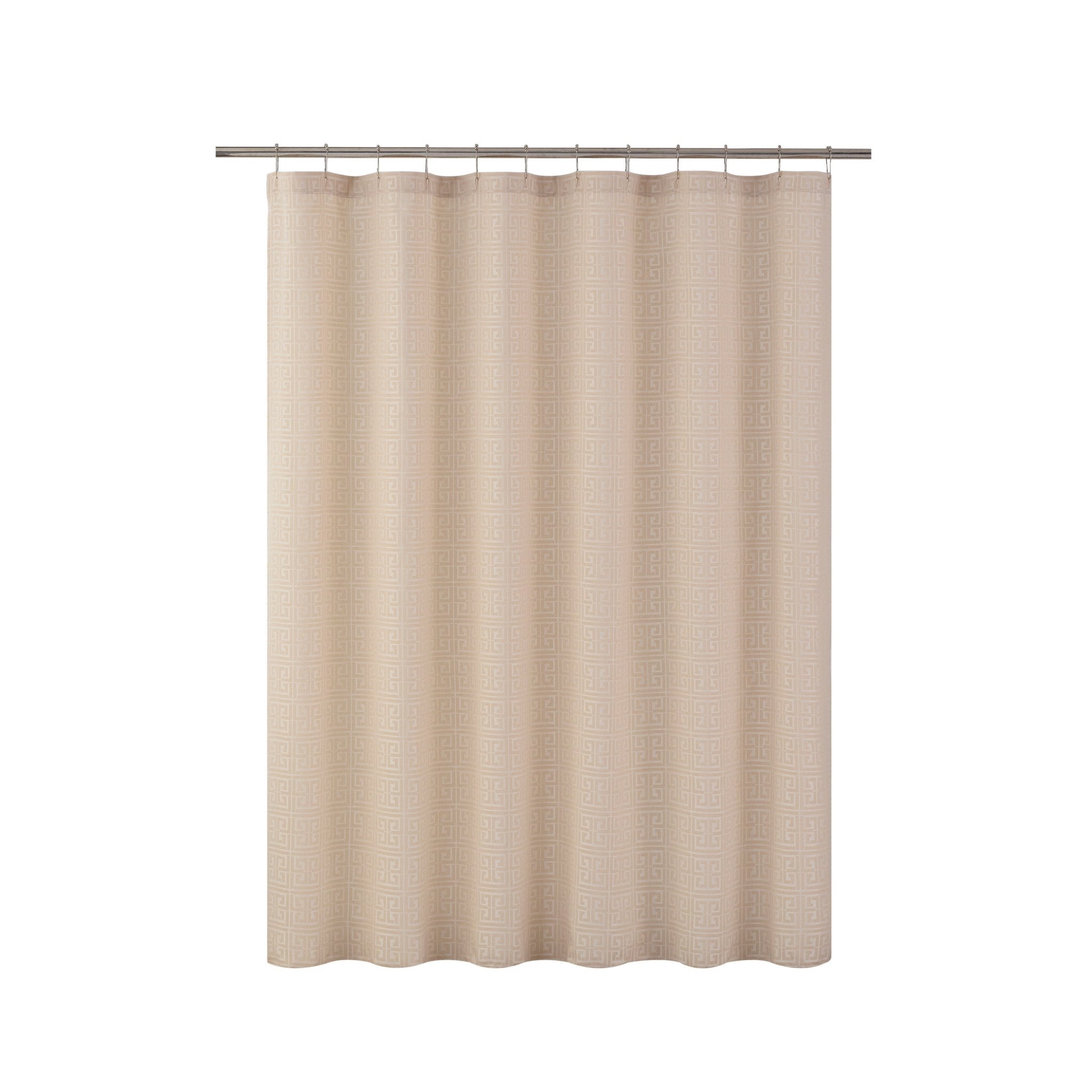 Martex Arcadia Dune 72x72 Reversible Pebble Shower Curtain