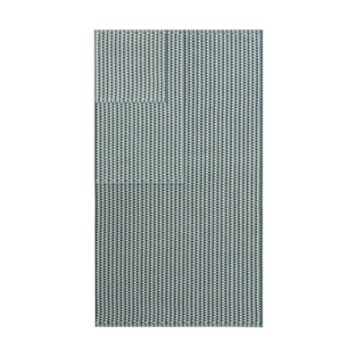 A silo of slate towels shown flat against a solid white background.