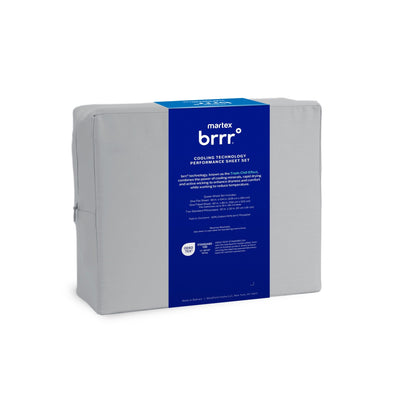 Martex Brrr Cooling Effect Solid Sheet Set
