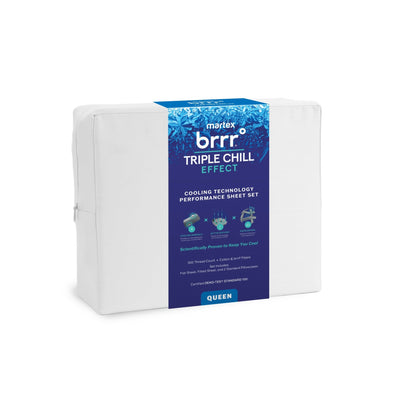 Martex Brrr Cooling Effect Solid Sheet Set