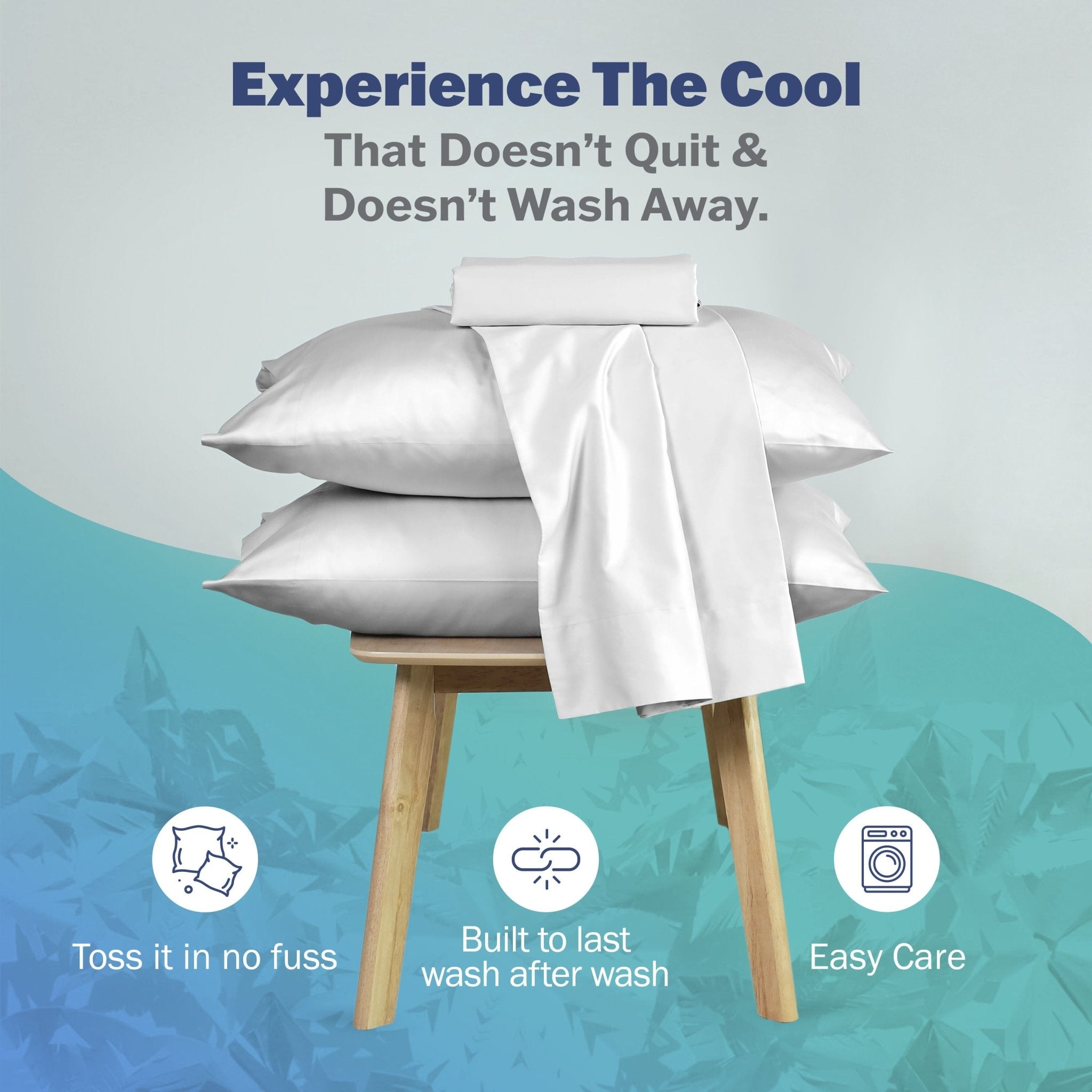 Martex Brrr Cooling Effect Solid Sheet Set