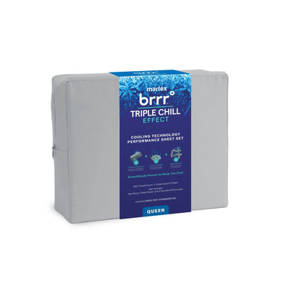 Martex Brrr Cooling Effect Solid Sheet Set