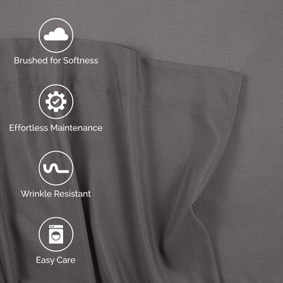 Martex Easy Living Brushed Microfiber Wrinkle Resistant Sheet Set