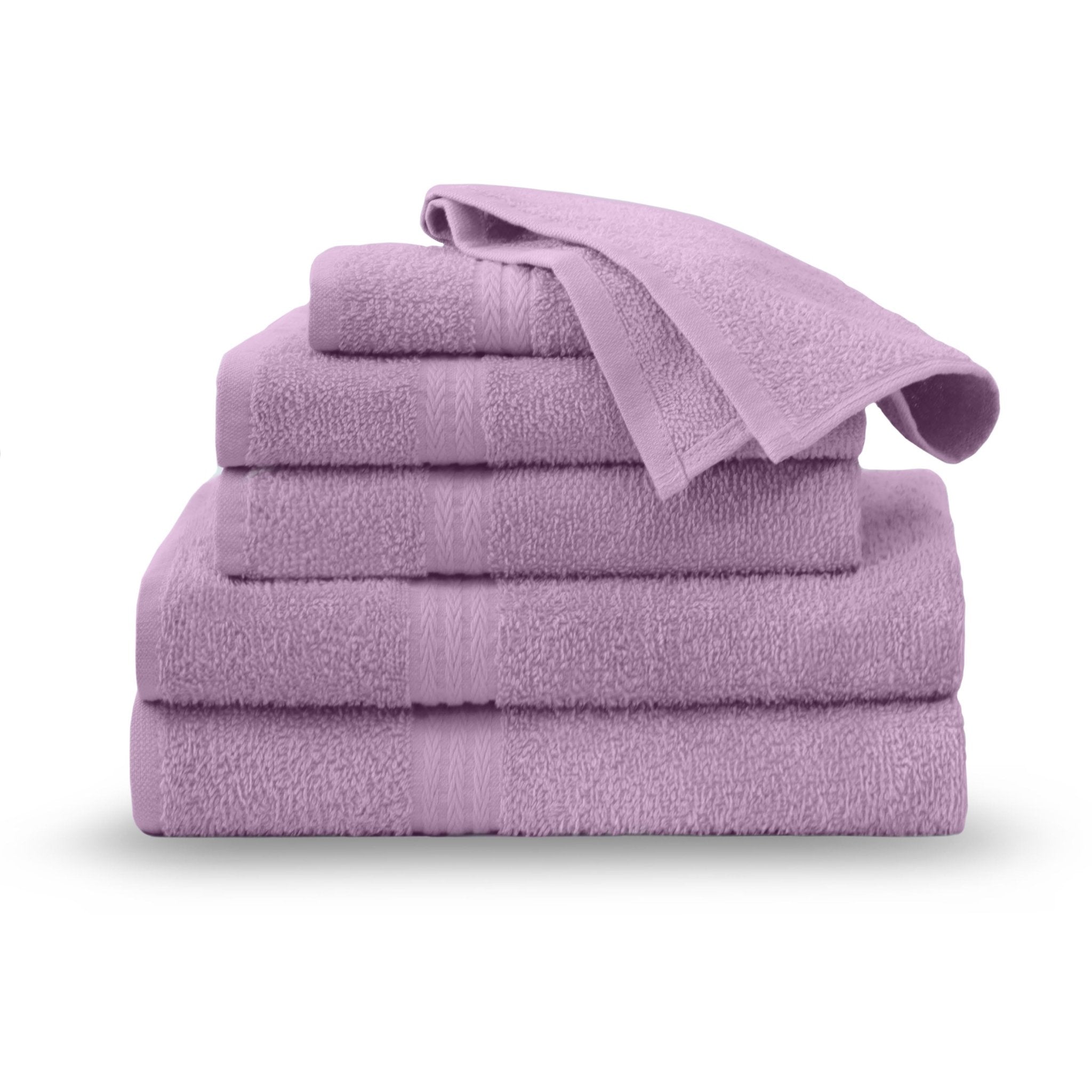 Martex Easy Living Everyday 100% Cotton 6-Piece Towel Set