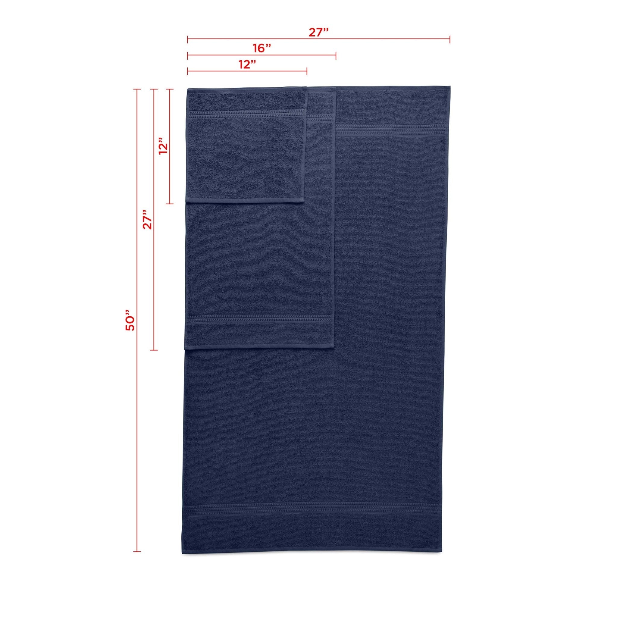 Martex Easy Living Everyday 100% Cotton 6-Piece Towel Set