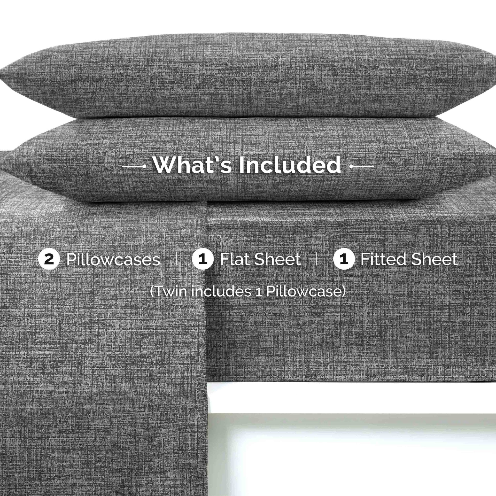 Martex Easy Living Solid and Printed Super Soft Sheet Set