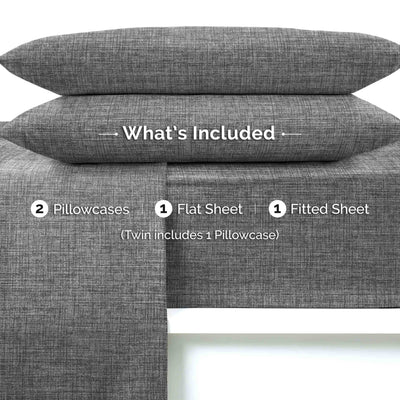 Martex Easy Living Solid and Printed Super Soft Sheet Set
