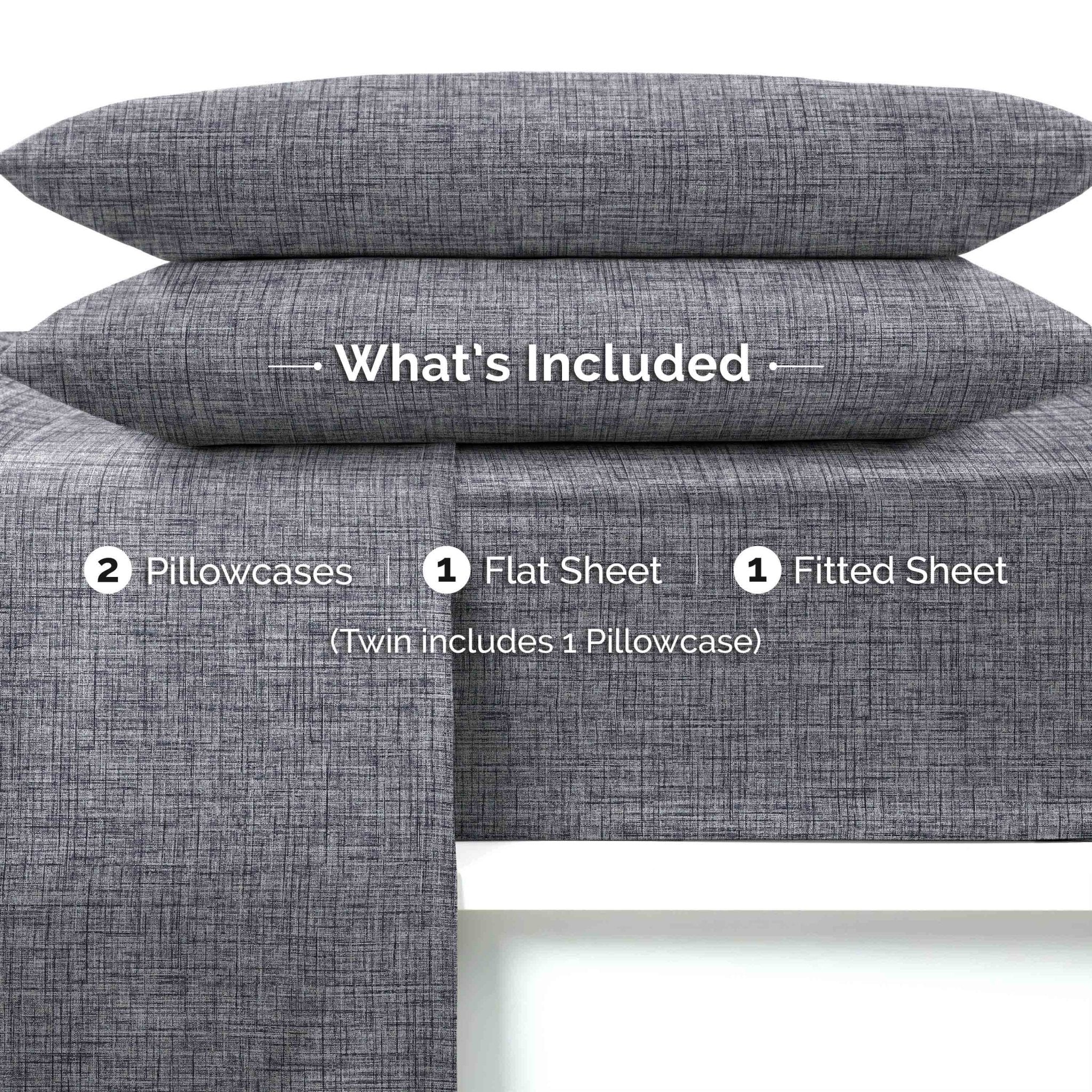 Martex Easy Living Solid and Printed Super Soft Sheet Set