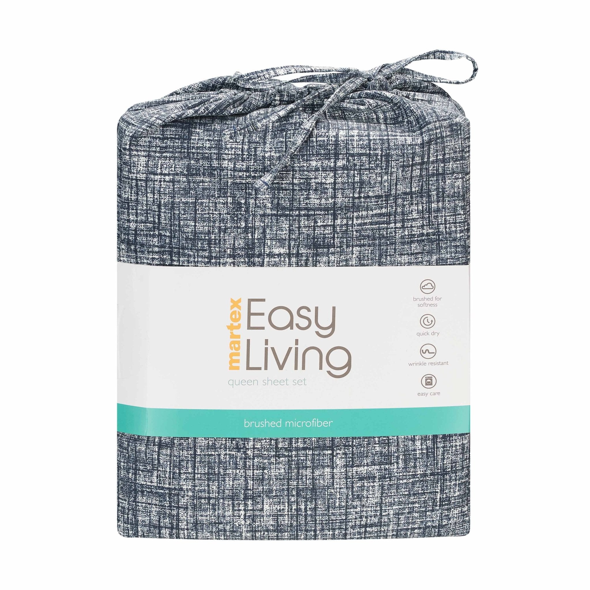 Martex Easy Living Solid and Printed Super Soft Sheet Set